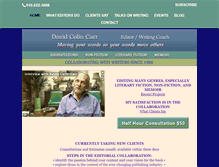 Tablet Screenshot of davidcolincarr.com